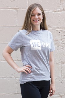 WE Day T-Shirt - Heather Gray WE Day T-Shirt - Heather Gray